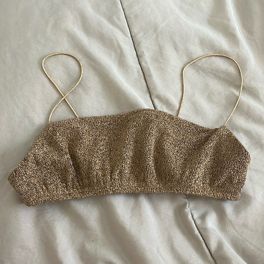Adika Gold Shimmer top